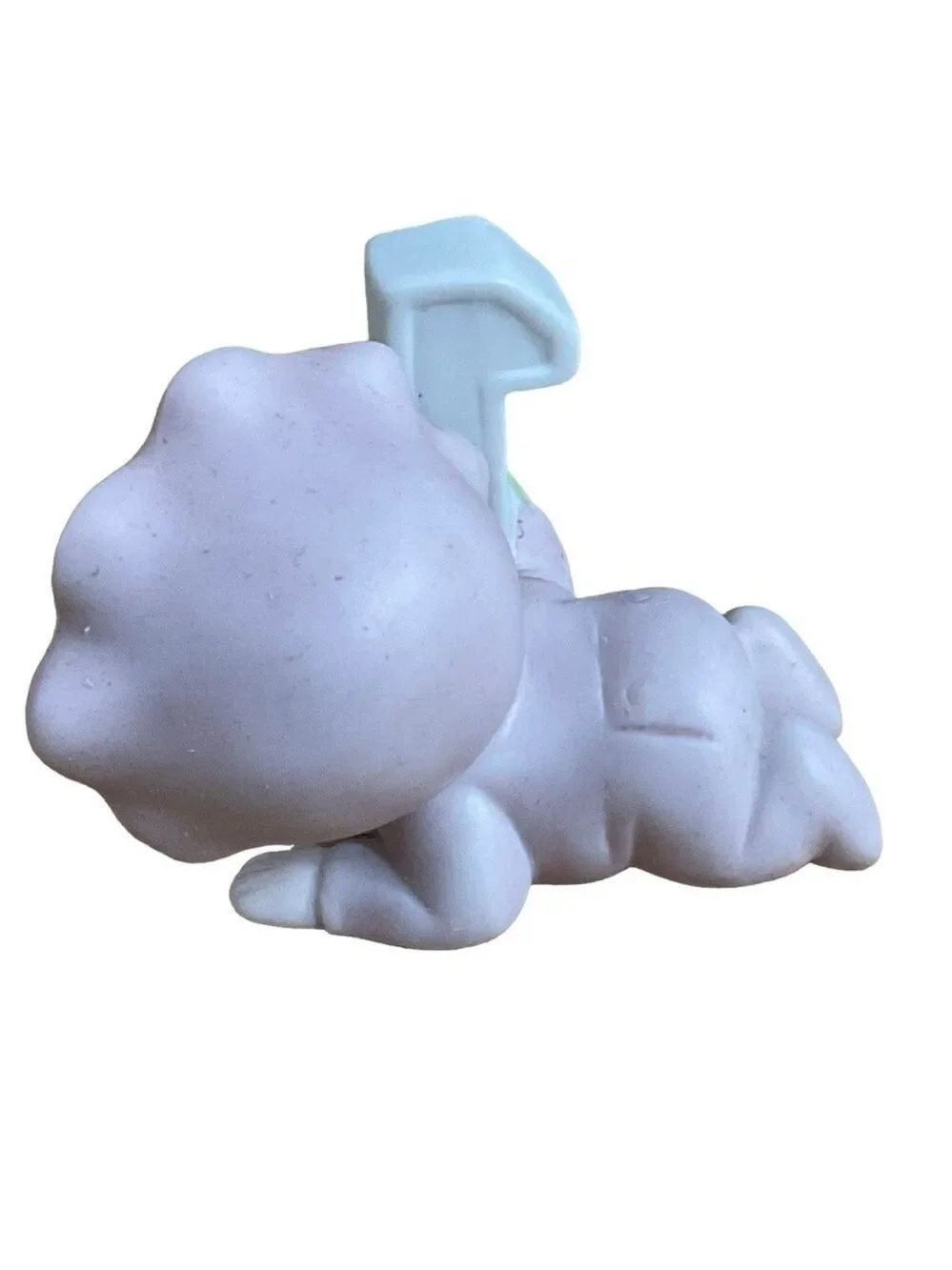 Bumpkins Baby Girl #1 First Birthday Baby Cake topper figurine 2.5”X 2” Crawling